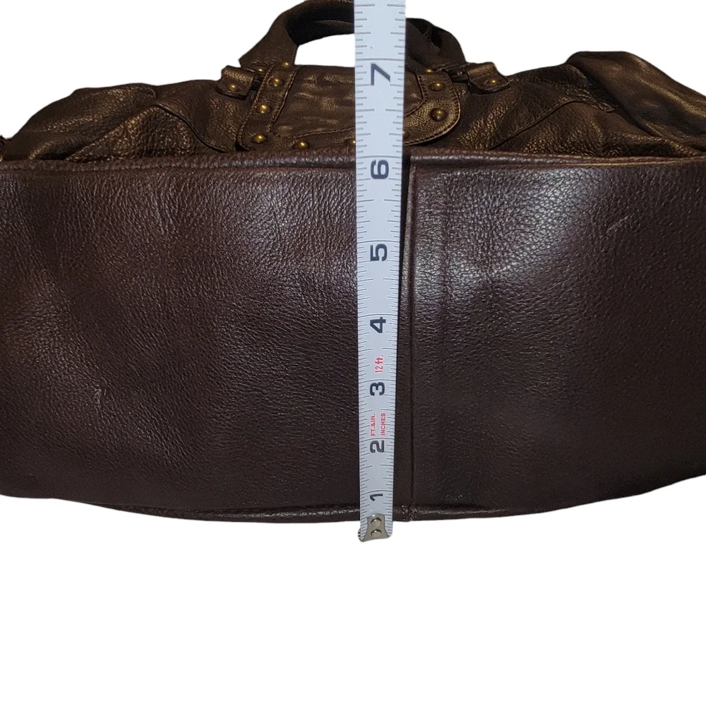 Toscana Italian Leather Hobo Large Bag